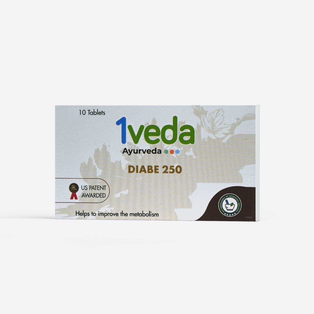 Take control of Diabetes with Diabe 250 from 1Veda.